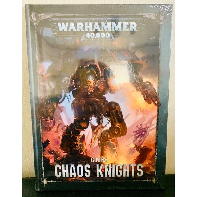 Warhammer 40,000 Codex Chaos Knights エンタメ/ホビーのおもちゃ/ぬいぐるみ(模型/プラモデル)の商品写真