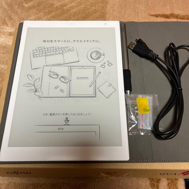 超新作】 電子ノート quaderno FUJITSU FMV-DPP04 gpstiger.com