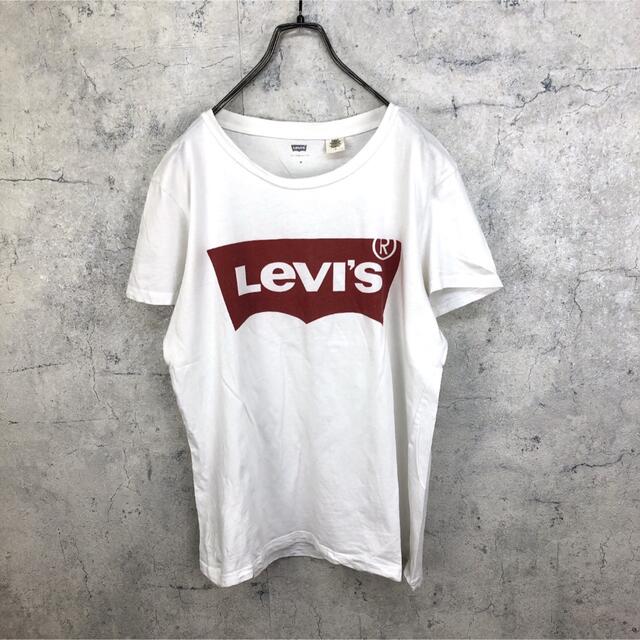 Levi's(リーバイス)の 希少 90s リーバイス Tシャツ プリントロゴ 美品 レディースのトップス(Tシャツ(半袖/袖なし))の商品写真