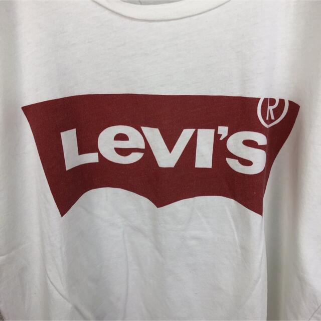 Levi's(リーバイス)の 希少 90s リーバイス Tシャツ プリントロゴ 美品 レディースのトップス(Tシャツ(半袖/袖なし))の商品写真