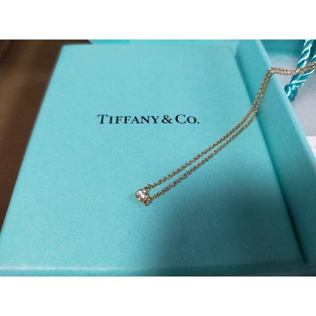 【Tiffany＆Co. ネックレス ダイヤモンド バイ ザ ヤードペンダント