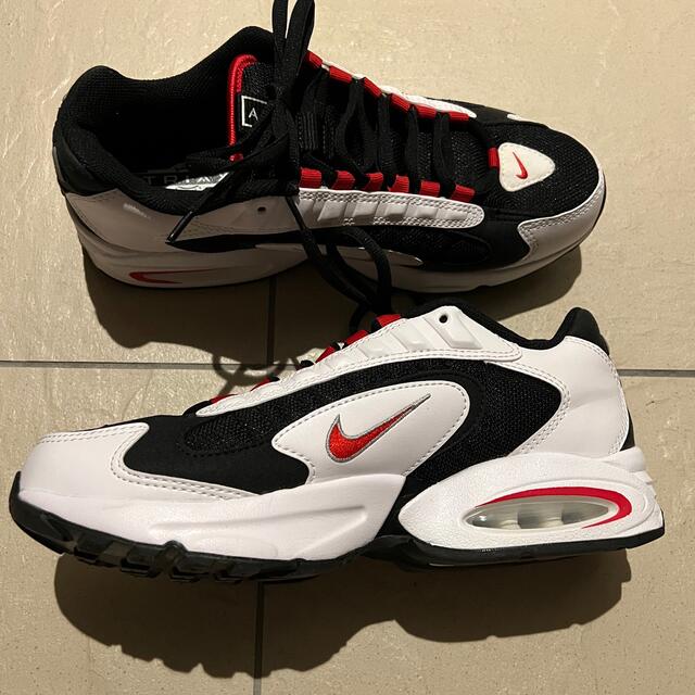 NIKE AIR MAX TRIAX 96 WHITE RED BLACK