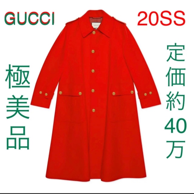 高品質人気 Gucci L レディース -の通販 by ブランディア|グッチならラクマ グッチ コート サイズ46 新作高品質 極美品 ノースリーブロングコート M アイボリー
