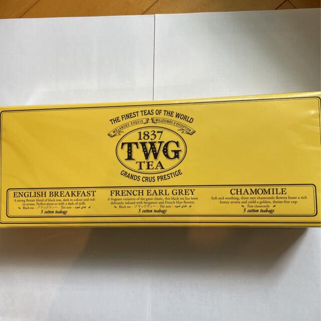 TWG 紅茶　コットンティーバッグ　新品 食品/飲料/酒の飲料(茶)の商品写真