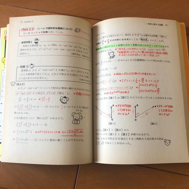 細野真宏の複素数・複素数平面が本当によくわかる本 偏差値を３０から７０に上げる数 エンタメ/ホビーの本(語学/参考書)の商品写真