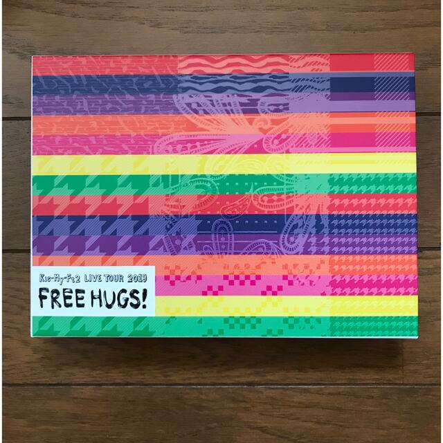 Kis-My-Ft2(キスマイフットツー)のKis-My-Ft2 2019 FREE HUGS!初回盤 エンタメ/ホビーのDVD/ブルーレイ(ミュージック)の商品写真