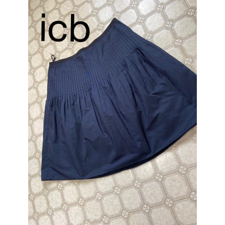 アイシービー(ICB)の美品icbスカート(ひざ丈スカート)
