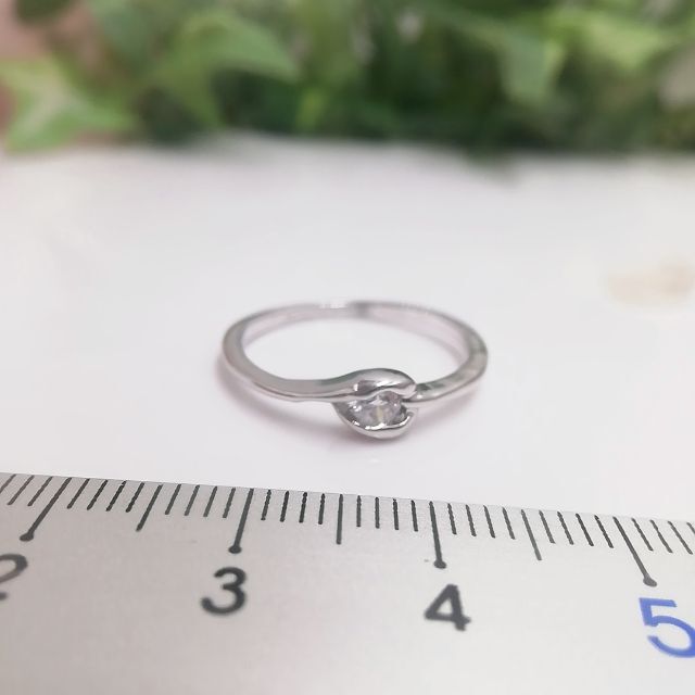 デザインリング15号リングczダイヤモンドリングTOTO15010 レディースのアクセサリー(リング(指輪))の商品写真