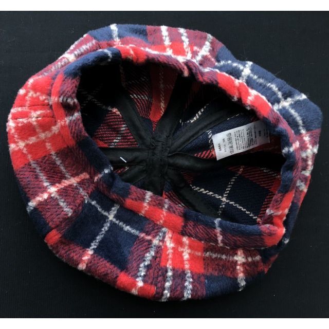 新品 未使用品 Keys ベレー帽 秋冬 チェック柄 おしゃれ かわいい レディースの帽子(ハンチング/ベレー帽)の商品写真