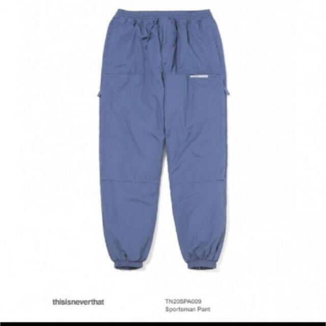 thisisneverthat(ディスイズネバーザット)のthisisneverthat Sportsman Pant Blue Lサイズ メンズのパンツ(ワークパンツ/カーゴパンツ)の商品写真