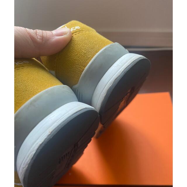 New Balance(ニューバランス)のちゃー様専用　ニューバランス　20㎝　やまぶき色 キッズ/ベビー/マタニティのキッズ靴/シューズ(15cm~)(スニーカー)の商品写真