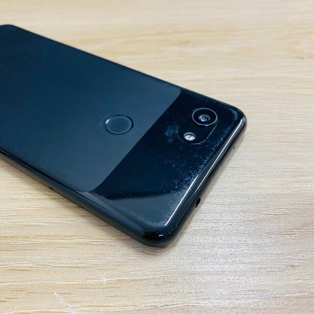Google Pixel(グーグルピクセル)のGoogle Pixel 3a SimフリーJust Black スマホ/家電/カメラのスマートフォン/携帯電話(スマートフォン本体)の商品写真