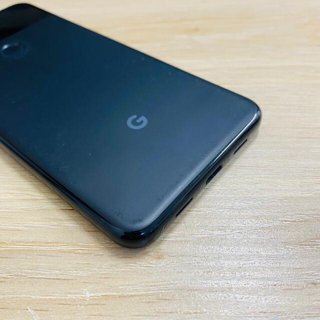 Google Pixel(グーグルピクセル)のGoogle Pixel 3a SimフリーJust Black スマホ/家電/カメラのスマートフォン/携帯電話(スマートフォン本体)の商品写真