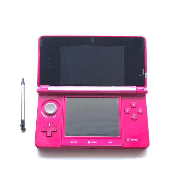 ニンテンドー3DS - SDカード同梱】 3DS 本体 グロスピンク タッチペン ...