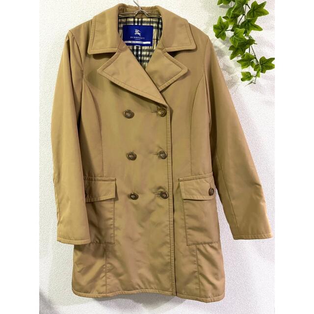 BURBERRY BLUE LABEL(バーバリーブルーレーベル)の【クリーニング済】バーバリー ブルーレーベル トレンチコート ベージュ 38 M レディースのジャケット/アウター(トレンチコート)の商品写真