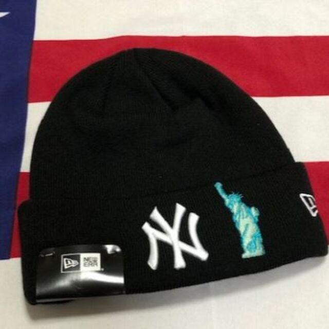 NEW ERA(ニューエラー)のNEW ERA NEW YORK YANKEES ICON KNIT ニット帽  メンズの帽子(ニット帽/ビーニー)の商品写真