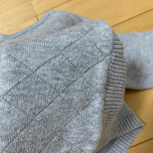 ZARA KIDS(ザラキッズ)のグレーニット キッズ/ベビー/マタニティのキッズ服男の子用(90cm~)(ニット)の商品写真