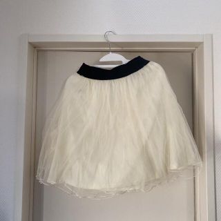 ページボーイ(PAGEBOY)のチュールスカート(ひざ丈スカート)