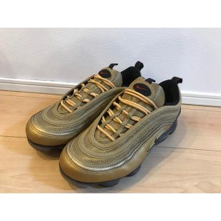 ナイキ(NIKE)のAIR VAPORMAX97(エアヴェイパーマックス97)28.0cm ゴールド(スニーカー)