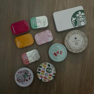 スターバックスコーヒー(Starbucks Coffee)のスターバックス　空き缶10点セット(小物入れ)