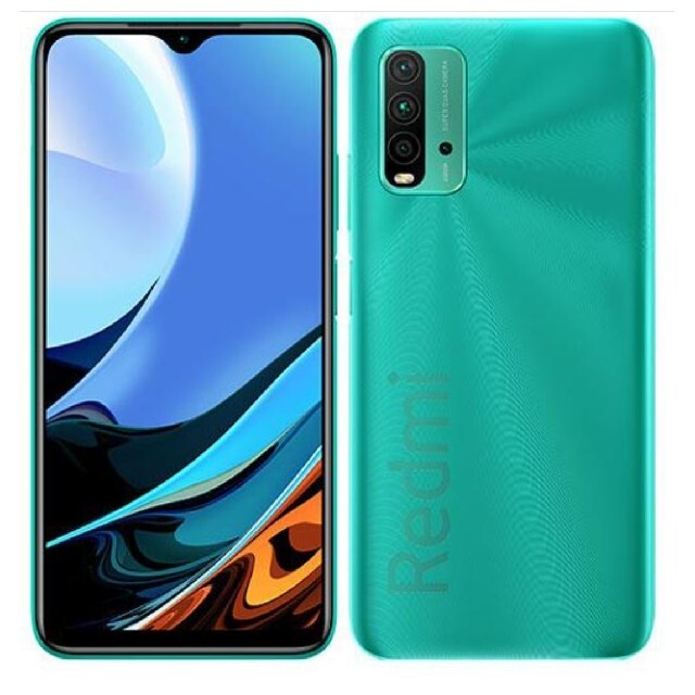 ANDROID(アンドロイド)の特価！未開封新品 Xiaomi Redmi 9T オーシャングリーン シャオミ スマホ/家電/カメラのスマートフォン/携帯電話(スマートフォン本体)の商品写真