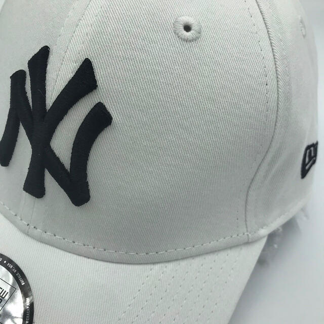 NEW ERA(ニューエラー)のニューエラ キャップ NY ヤンキース 白 ホワイト メンズの帽子(キャップ)の商品写真