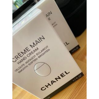 シャネル(CHANEL)のシャネルハンドクリーム　ラクレームマン　新品未使用2個(ハンドクリーム)