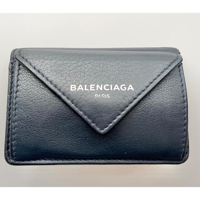 Balenciaga(バレンシアガ)のバレンシアガ　ペーパーミニウォレット　値下げしました レディースのファッション小物(財布)の商品写真