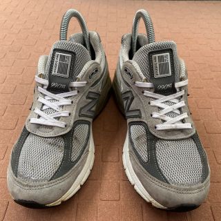 ニューバランス(New Balance)の【Cランク】アメリカ製ニューバランス　グレー　W990GL4 22.5cm(スニーカー)