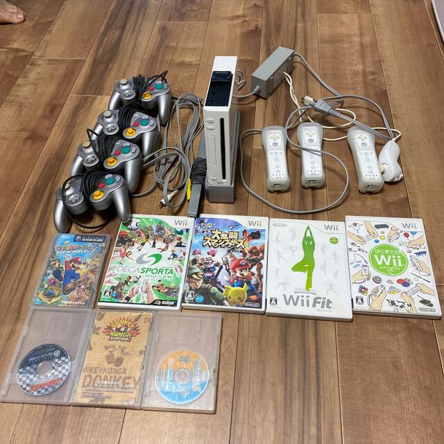 ニンテンドー　Wii ゲームキューブセット