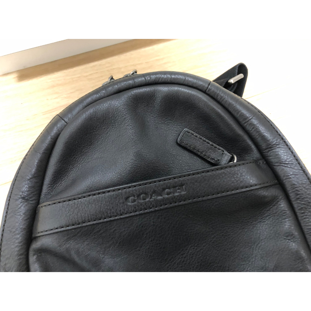 専用です。コーチ ボディバッグ レザー ブラック メンズ 全商品