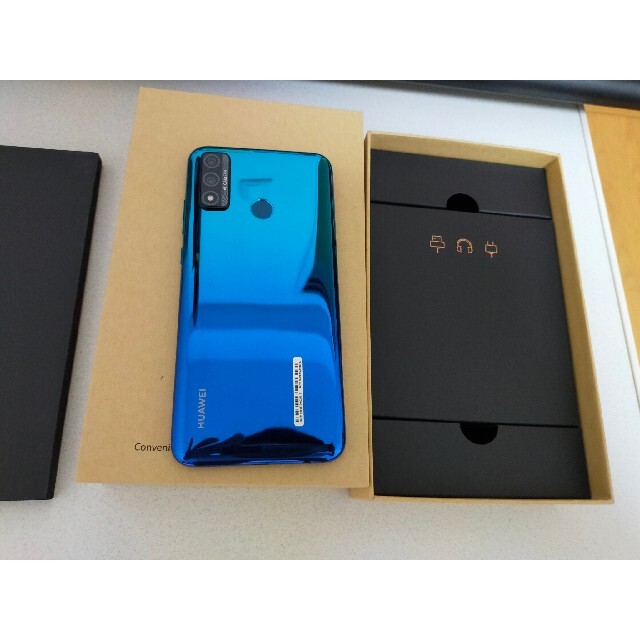 美品】HUAWEI nova lite 3+ オーロラブルー 128GB 美品】HUAWEI nova lite 3+ オーロラブルー 128GB