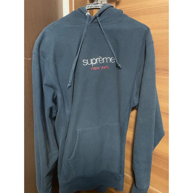 supreme 16aw classiclogo パーカー