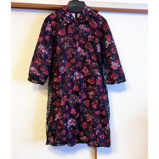 コム デ ギャルソン(COMME des GARCONS) 花柄 ワンピース ひざ丈 ...
