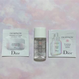 ディオール(Dior)のDIOR SNOW  サンプル3点セット(サンプル/トライアルキット)