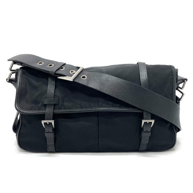 プラダ PRADA ワンショルダー ロゴ メッセンジャーバッグ ボディバッグ