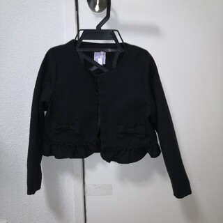 アクシーズファム(axes femme)のジャケット（黒）(ジャケット/上着)