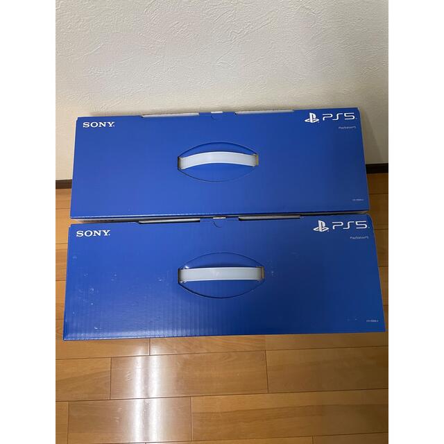 PlayStation(プレイステーション)の2台セット PS5 プレイステーション5 CFI-1100A01 エンタメ/ホビーのゲームソフト/ゲーム機本体(家庭用ゲーム機本体)の商品写真