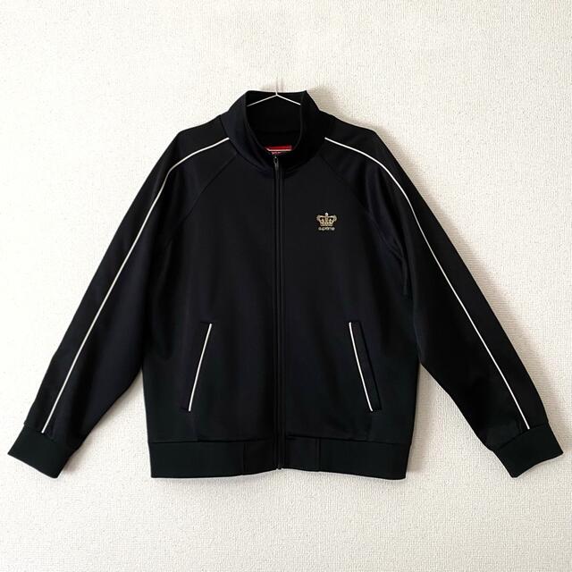 未使用 supreme 19AW Crown Track Jacket 王冠 黒