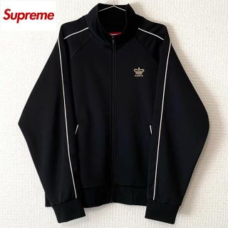 シュプリーム(Supreme)の未使用 supreme 19AW Crown Track Jacket 王冠 黒(ジャージ)