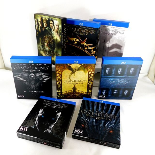 Blu-ray「ゲーム・オブ・スローンズ 第一章～最終章」8BOXセット