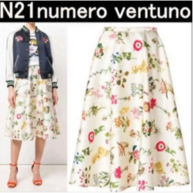 N°21(ヌメロヴェントゥーノ)のヌメロヴェントゥーノ　スカート レディースのスカート(ひざ丈スカート)の商品写真