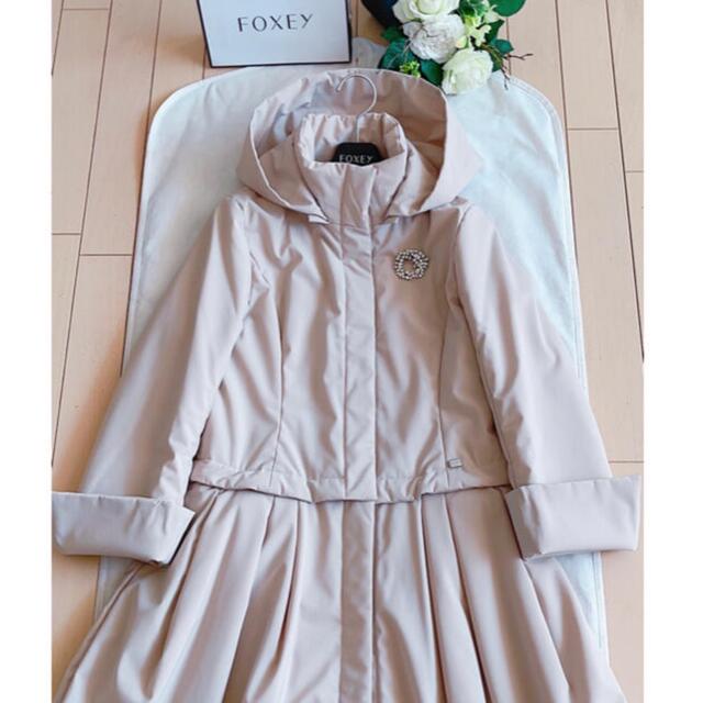 FOXEY RAINY LONG &SHORT中綿コート38極美品rene