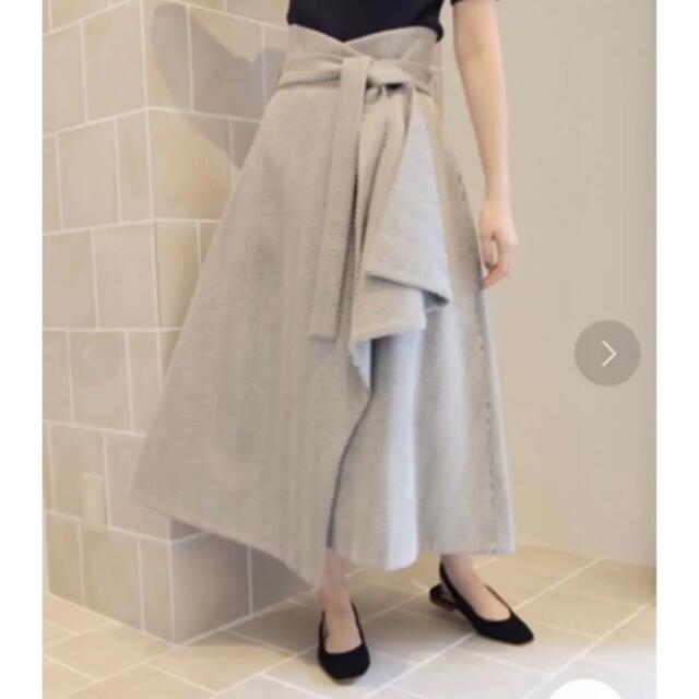 ELIN / H/BONE WRAP WITH BELT SKIRT エリン