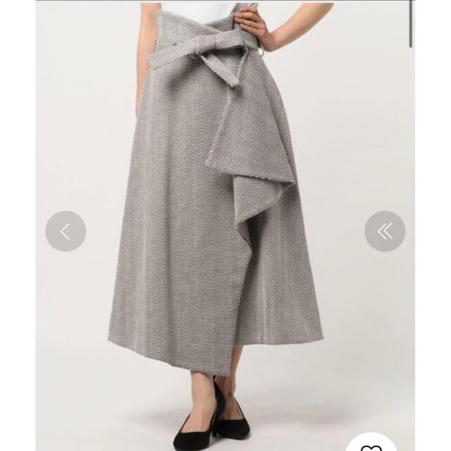 ELIN / H/BONE WRAP WITH BELT SKIRT エリン