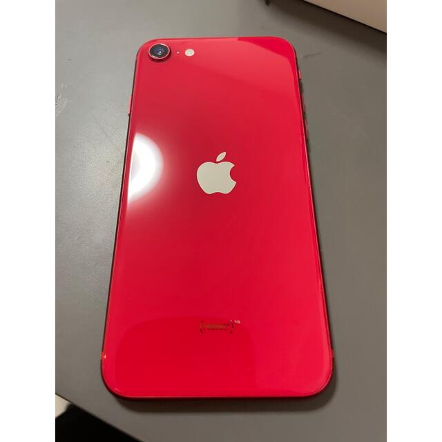 iPhoneSE 第2世代 64G SIMフリー PRODUCT RED 赤スマートフォン/携帯電話