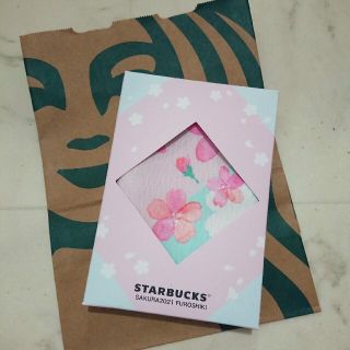 スターバックスコーヒー(Starbucks Coffee)の新品未開封 SAKURA 2021 スターバックス さくら 風呂敷(日用品/生活雑貨)