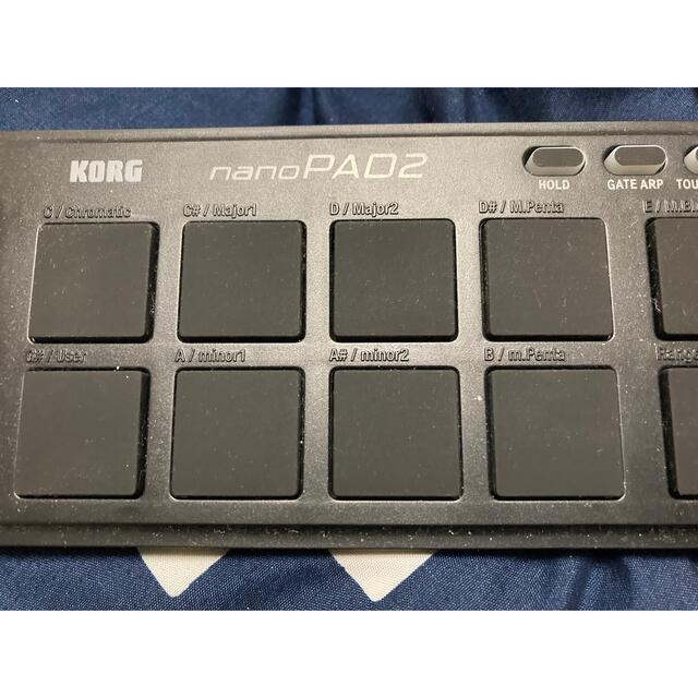 KORG(コルグ)のKORG nanoPAD2 楽器のDTM/DAW(MIDIコントローラー)の商品写真