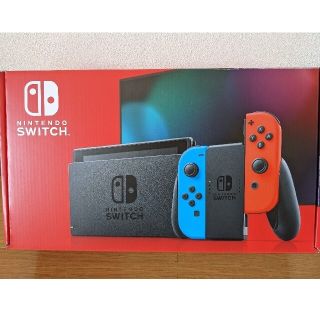 ニンテンドースイッチ(Nintendo Switch)のNintendo Switch Joy-Con(L)/(R) ネオンブルー/ネオ(家庭用ゲーム機本体)