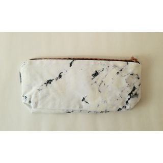 renna deluxe MARBLE bag Sサイズ ／マーブル ホワイト(ポーチ)